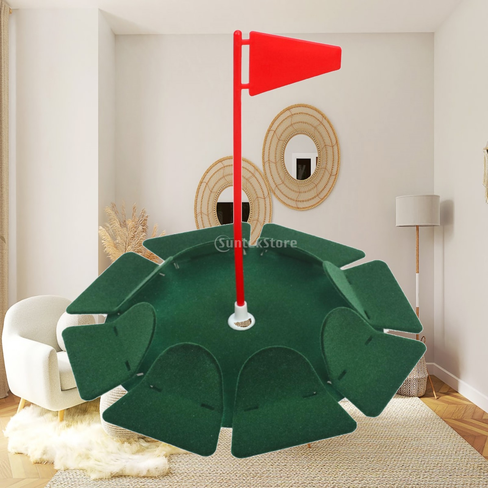 Golf Putter - Bandeja de práctica para el golpe